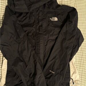 The North Face Black Raincoat